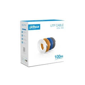 DH-PFM920I-5EU-U-100-white. ROLLO DE CABLE UTP 100MTS. CAT 5E DAHUA.