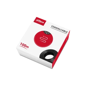 DH-PFM930-59N-100. Cable Coaxial Dahua 100m RG59 100% Cobre 20AWG Color Negro Cobertura PVC
