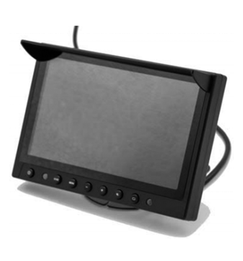 DHI-MLCDF7-E. Monitor 7" de Cristal liquido (LCD) para dispositivos moviles, conector M12 A-coding - Imagen 2