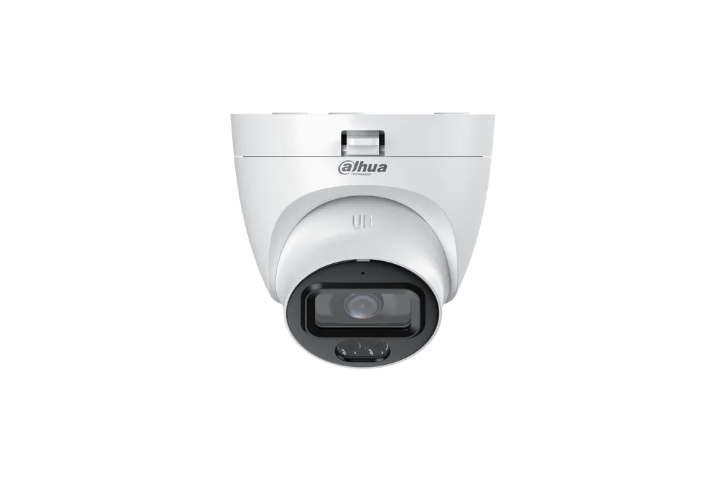 DH-HAC-HDW1509TLQN-A-LED-0280B-S3. Cámara HDCVI Dahua tipo eyeball 5MP full color iluminación 20m audio incorporado lente fijo de 2.8mm - Imagen 3