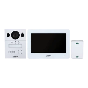 DHI-KTX01(F). Kit Video portero de 2 Hilos pantalla de 7" (VTO2003F / VTH5123H-W / VTNC1003C / VTM114)