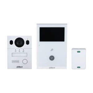DHI-KTX02(S). Kit Video portero de 2 Hilos pantalla de 4.3" (VTH5113H-W / VTO2003F / VTNC1003C / VTM115)