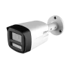 DH-HAC-HFW1200TLMN-IL-T-0280B-DIP. Cámara Dahua HDCVI tipo bullet de 2MP lente fijo de 2.8mm iluminación dual de hasta 40m protección IP67 con audio bi direccional.