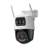 IPC-S7XEN-10M0WED. Cámara Imou Cruiser Dual 2 de 10MP exterior tipo PT lente fijo de 5MP y lente PT de 5MP iluminación máxima de hasta 30m.