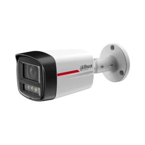 DH-IPC-HFW2449TLP-S-LED-0280B-PRO. Cámara IP Dahua tipo bullet 4MP lente fijo de 2.8mm tecnología Wizcolor iluminación máxima de 50m protección IP67 con protección perimetral.