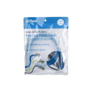 DH-PFM972-6U-2-blue. Patch cord 2 metro Dahua categoría 6 de 24AWG COLOR AZUL