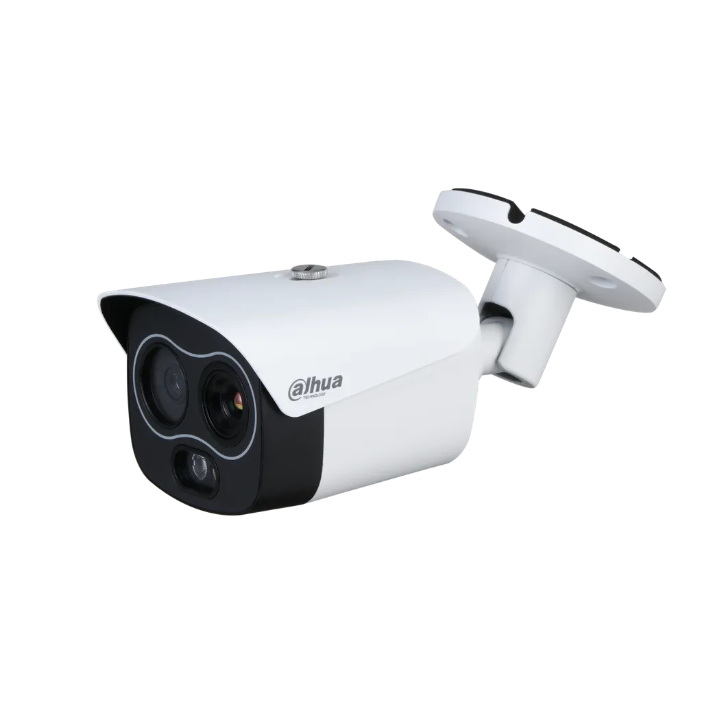 DHI-TPC-BF1241-B3F4-DW-S8. Cámara térmica Dahua con doble lente tipo bullet lente óptico de 4Mp en 4mm, lente térmico de 256x192 en 3.5mm - Imagen 2