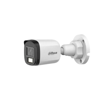 DH-HAC-B1A21N-U-IL-A-0280B. Camara Bala HDCVI Dahua 2MP Iluminacion Dual 30m Lente 2.8mm Mic IP67 12v