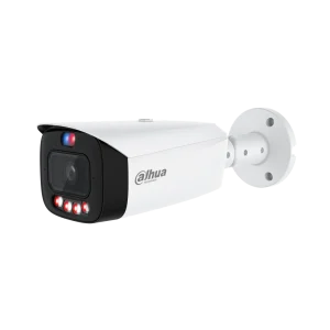 Alternative view of DH-IPC-HFW3449T1P-AS-PV-0280B-PRO. 4MP Smart Dual Light Active Deterrence Fixed-focal Bullet WizSense Network Camera