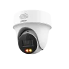 Cámara PT IP domo de 4 MP/ lente de 2.8 mm/ Detección de humanos y vehículos/ Protección Perimetral/ Disuasión activa/ Iluminador Dual inteligente/ Audio bidireccional/ PoE/ IP66