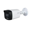 DH-HAC-HFW1500TLMN-IL-A-0280B-S3. Cámara HDCVI Dahua tipo bullet de 5MP con lente fijo de 2.8mm doble iluminación de hasta 40m protección IP 67 micrófono incorporado.