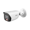DH-IPC-HFW3449EP-AS-IL-0280B. Cámara IP Dahua tipo Bala, 4MP, lente fijo 2.8mm, Luz multi-color integrada alcanza 50M de iluminación, Posé IA (IVS, SMD, AcuPick), Tecnología Xinghan, Protección IP67.