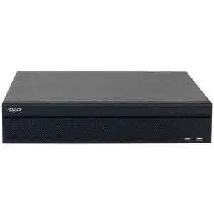 Alternative view of DHI-NVR5864-EI2. NVR Dahua, 64 canales, 8 discos duros 2U Tecnología WizSense, posee Detección de Rostro, Reconocimiento Facial, Detección de Rostro, ANPR, Metadata.