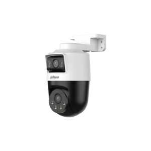 DH-IPC-PTS1439BP-E2-S-PV-0360B. Cámara PT Dahua 4 MP + Cámara Fija 4 MP Lente 3.6mm, Audio bidireccional, Seguimiento inteligente, Detección de Humanos y vehículos, SMD Plus, Luces Disuasivas, IP66.