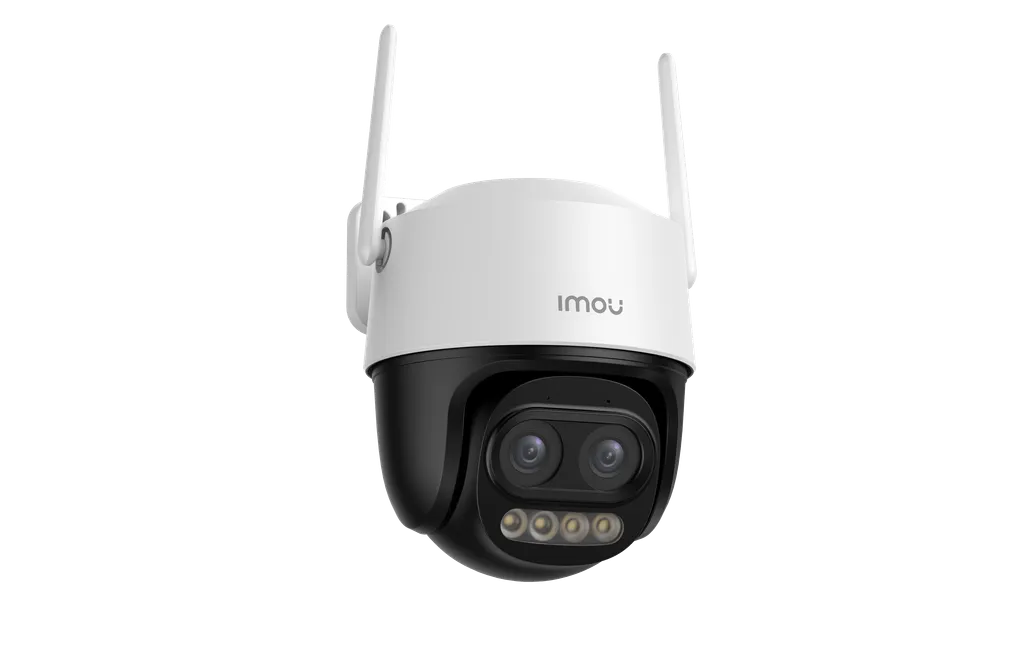 IPC-S7DN-5M0WEZ. Cámara wifi Imou Cruiser Z de 5MP con resolución de 3K zoom hibrido de 12x pan til, lentes de 2.8mm y lente de 12mm visión inteligente a color