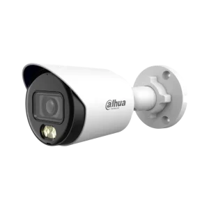 DH-HAC-HFW1239TN-LED-0280B-S3. Cámara Dahua Análoga Tipo Bala, 2MP, Lente Fijo 2.8mm, Full-color, Iluminación con luz blanca 20M, Protección IP67.